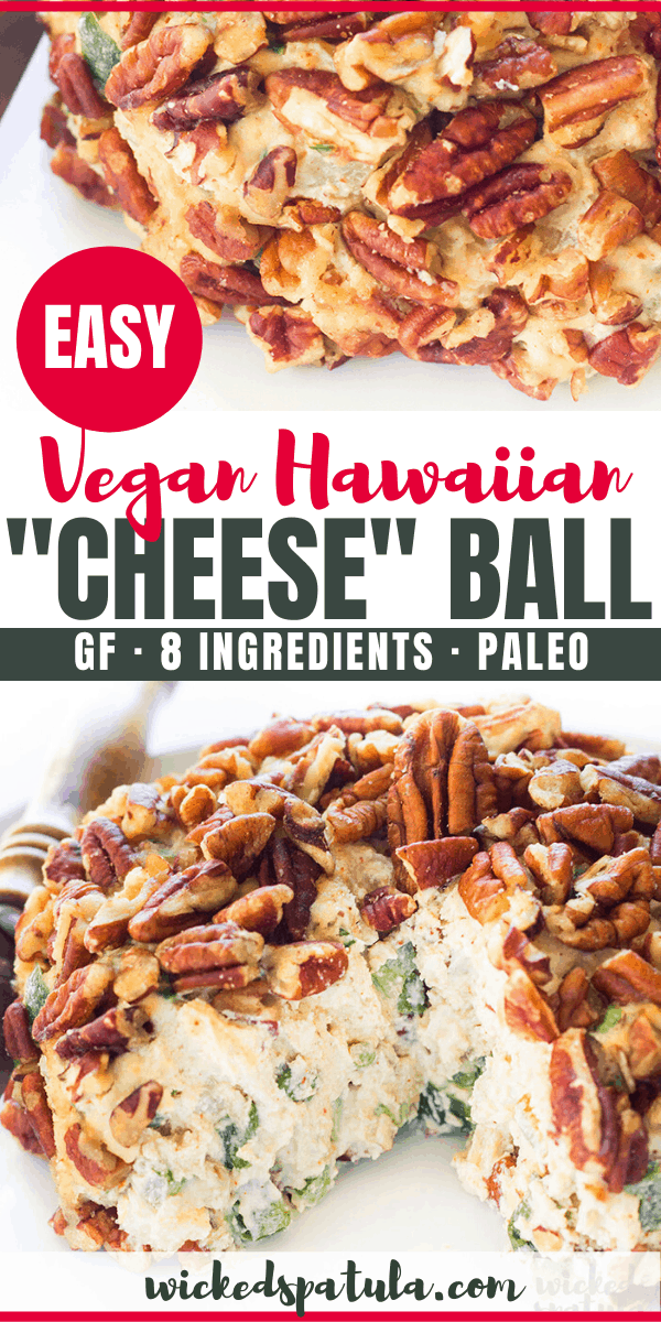 vegan cashew cream cheese ball 