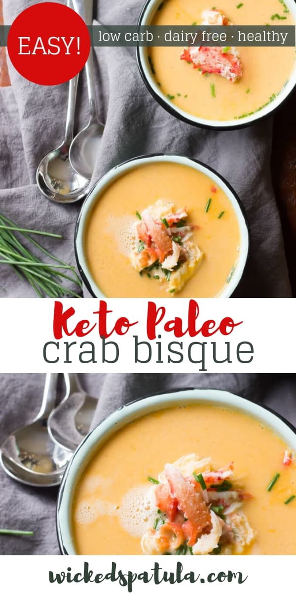 Dairy Free Alaska King Crab - Pinterest image