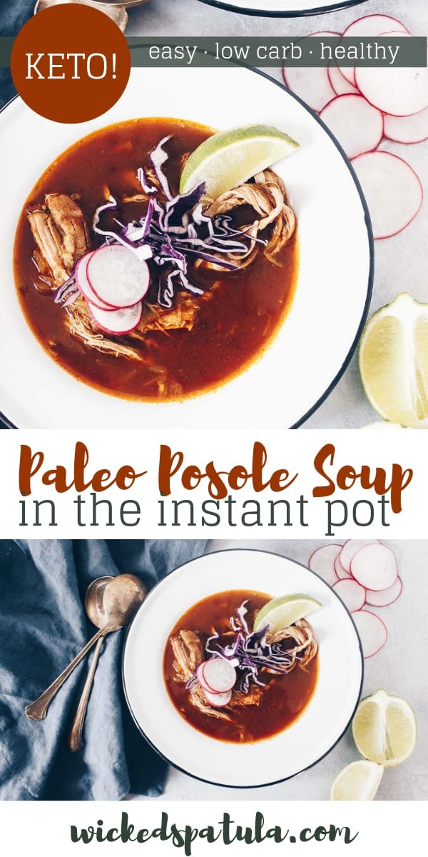 Paleo Posole - Pinterest image