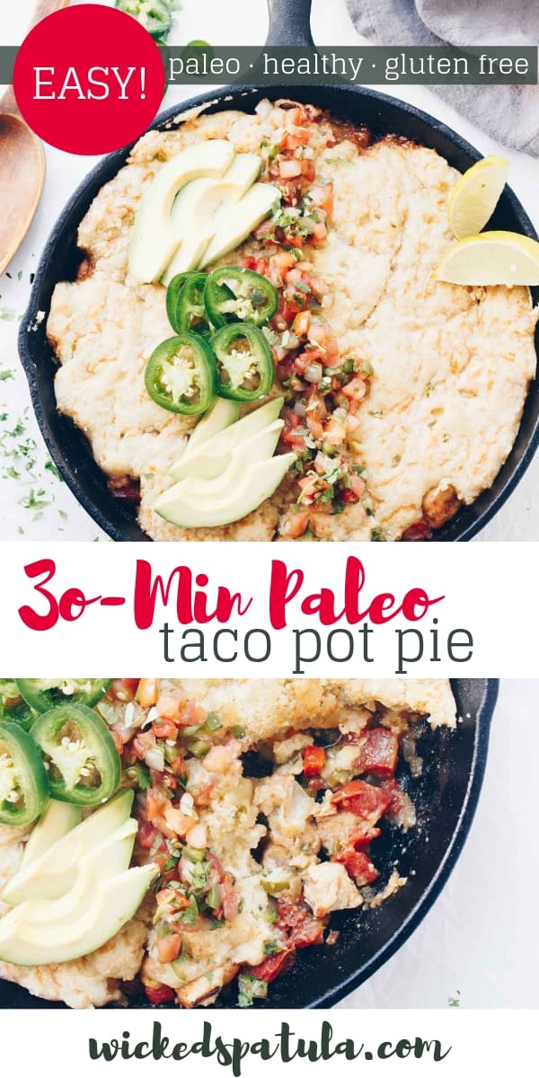 Paleo Taco Pot Piet - Pinterest image