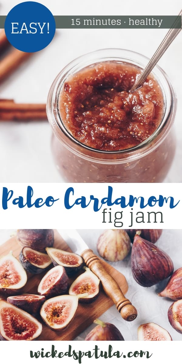 The Best Homemade Fig Jam Recipe - Jar of jam and fresh figs