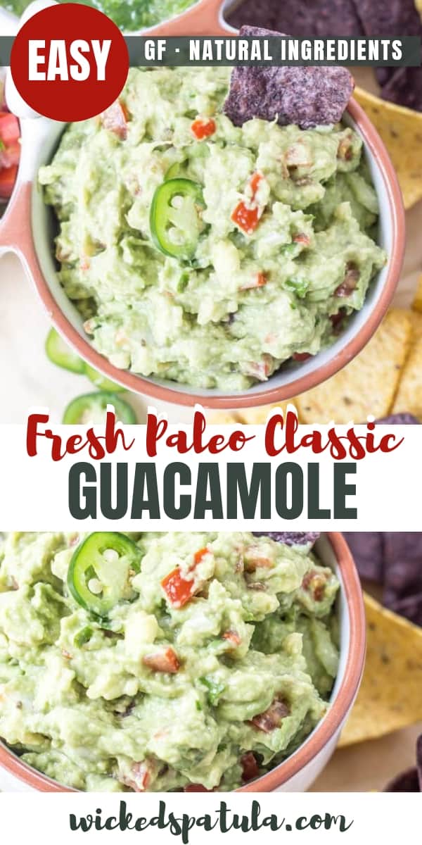 Classic Guacamole - Pinterest image